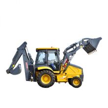 XCMG XC870K loader backhoe with lawn mower