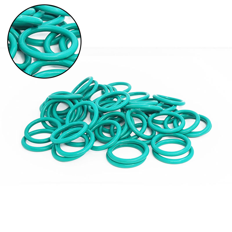 5PC Fluorine rubber Ring Green FKM O ring Seal OD21/22/23/24/25/26/27/28/29/30*2.5mm Thickness Rubber O-Ring Oil Gaskets Washer