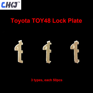 CHKJ 150pcs/lot TOY48 Car Lock Reed Plate For Toyota Car Lock Repair Kit Accessories with 10pcs+ Spring Locksmith Supplies