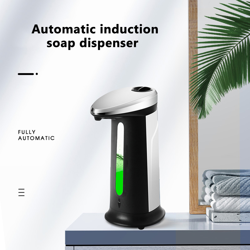 400ml Intelligent Automatic Induction Soap Dispenser Hand Washing Device Zeepdispenser Bathroom Accessories