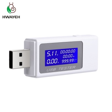 DC4-30V Electrical power USB capacity voltage tester current meter monitor voltmeter ammeter 0-5A 0-99 hours 0-150W