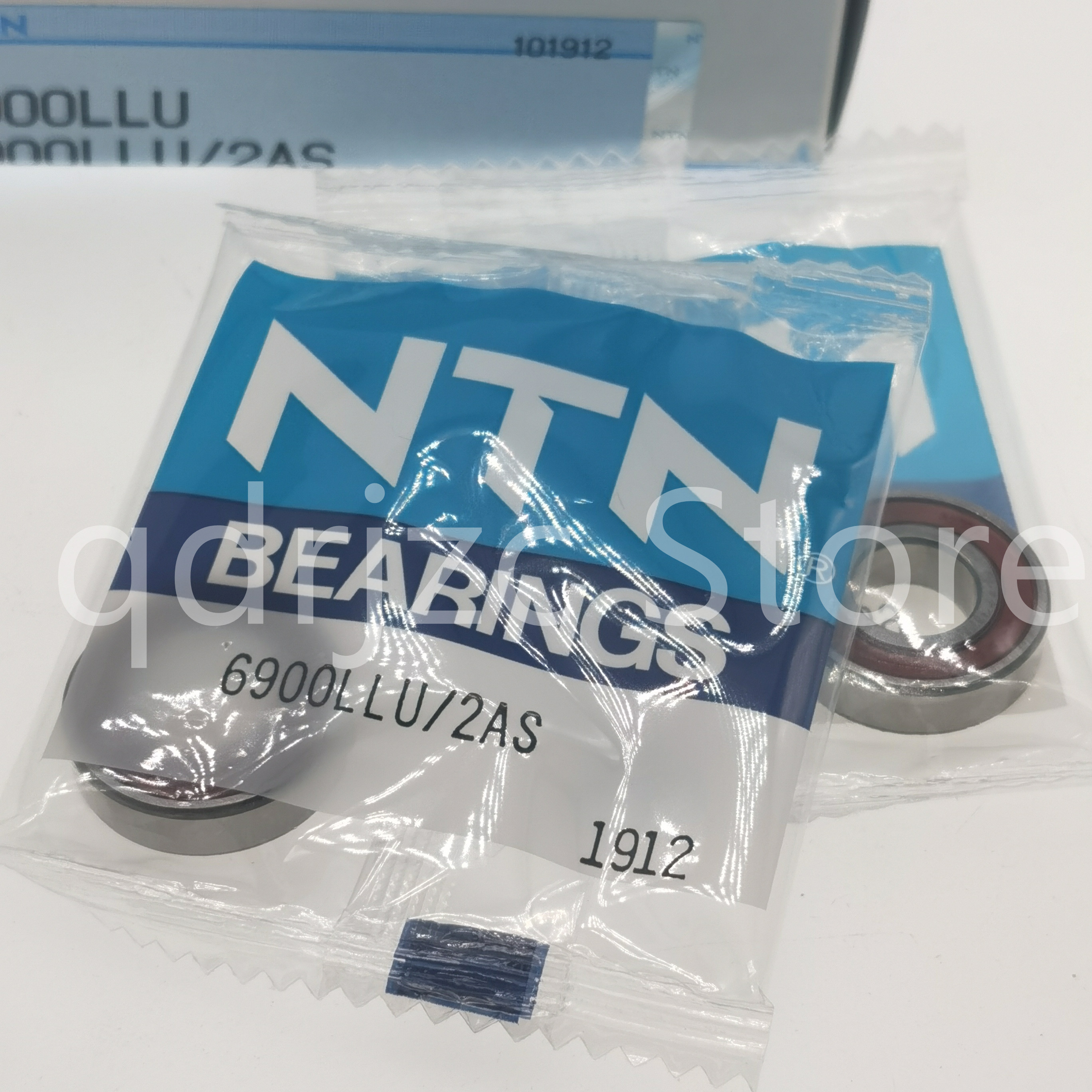 NTN deep groove ball bearing 6900LLU/2AS = 61900-2RS1 miniature bearing 6900LU 10X22X6mm