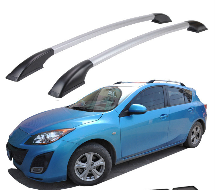 Suitable For Mazda 3 luggage rack travel rack 1.3m free perforated auto parts car shape car accessories