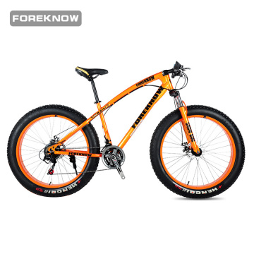 FOREKNOW XD001 20 /24 Inch Wheel Adult Mountain Fat Bike 21/24/27 Speed Road Bicycle Men Oil Spring Fork Front Fork Ride