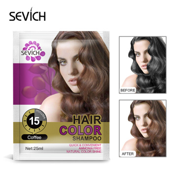 Hot Color Gold Hair Dye Cream Natural Organic Hair Dye Shampoo Odorless Effective Young Makeup Tools Not Fade TSLM2