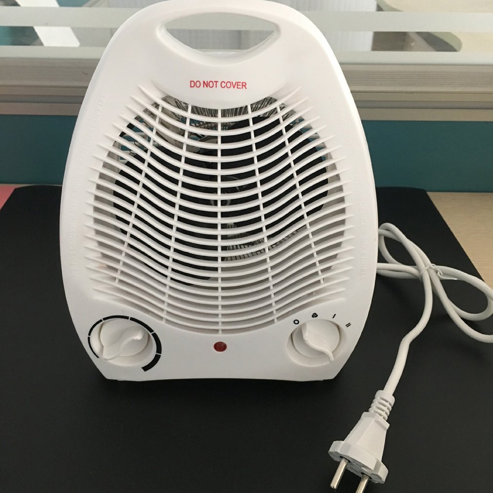 Hot And Cold Air Heater Mini Electric Heater European Standard Heater Hot Air Small Air Conditioner