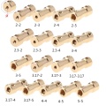 2-5mm Motor Copper Shaft Coupling Coupler Connector Sleeve Adapter US Jy23 20 Dropship