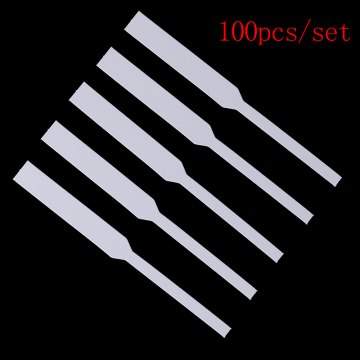 100pcs/pack 130*12mm Aromatherapy Fragrance Testing Strip Perfume Essential Oils Test Paper Strips