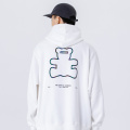 2020 Mens Hoodie Sweatshirt Hip Hop Streetwear Bear Printed Hoodie Harajuku Cotton Loose Casual Hooded Pullover Hipster Black