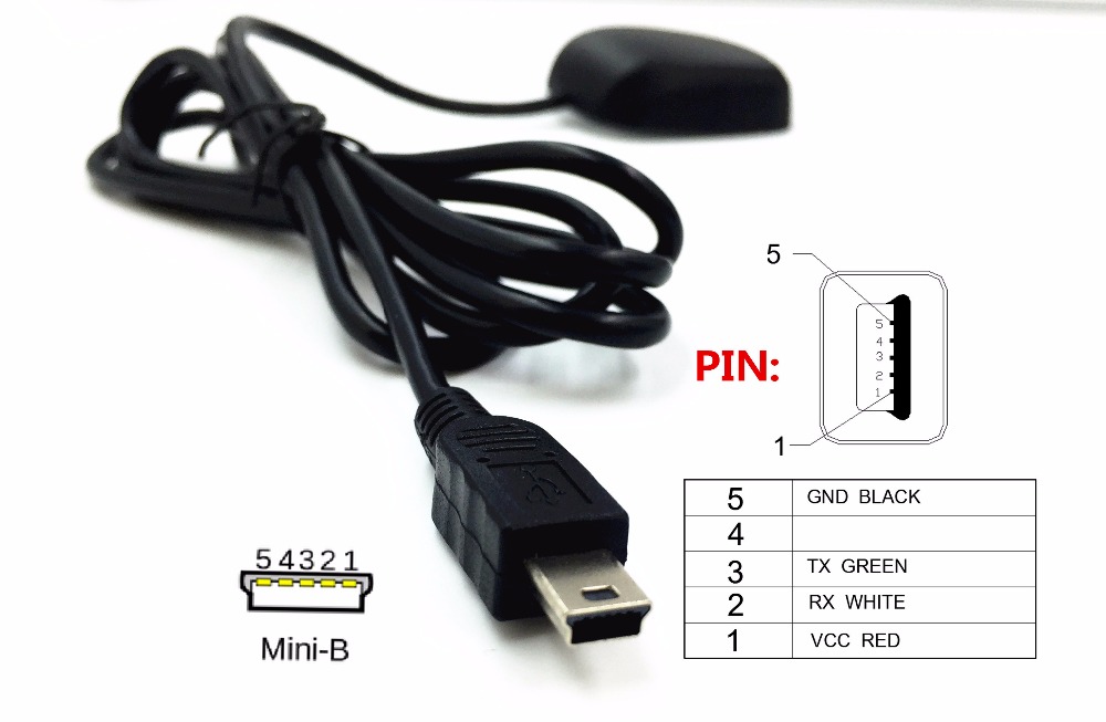 MINI USB GPS receiver car dvr GPS antenna Module