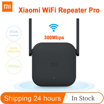 Original Xiaomi WiFi Repeater Pro 300M WiFi Amplifier 2.4G Wifi Signal Extender Roteador APP Control Wifi Extender Amplificador