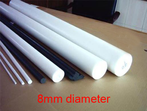 10mm diameter 50cm length polyoxymethylene rod POM bar acetaln resins polyformaldehyde shaft black or white