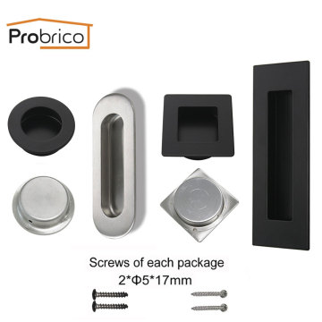 Probrico Hidden Kitchen Door Handles Recessed Pull Sliding Door Handles Bedroom Door Cabinet Handle Furniture Handle Hardware