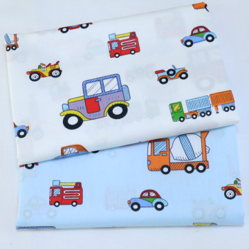 Cartoon Printed Cotton Fabric Baby Bed Linen Quilt Cover Pillow Fabric Textile Fabric DIY Sewing Process Breathable Twill Fabric