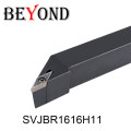 BEYOND SVJBR 1010 SVJBR1212H11 SVJBR1616H11 lathe turning tools External tool holder carbide inserts VBMT SVJBR2020K11 SVJBR2525