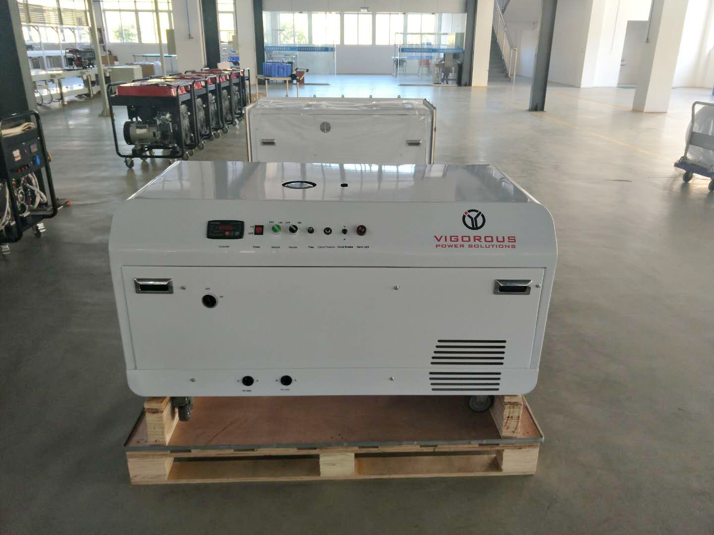 Silent Tpye Dual Fuel Generator Silent Tpye Dual Fuel Generator
