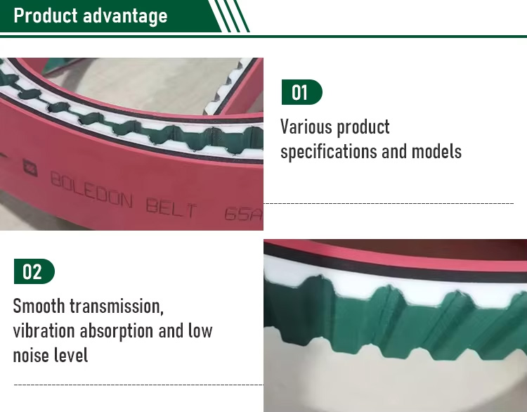 Packing Machine Custom Rubber Drive Belt