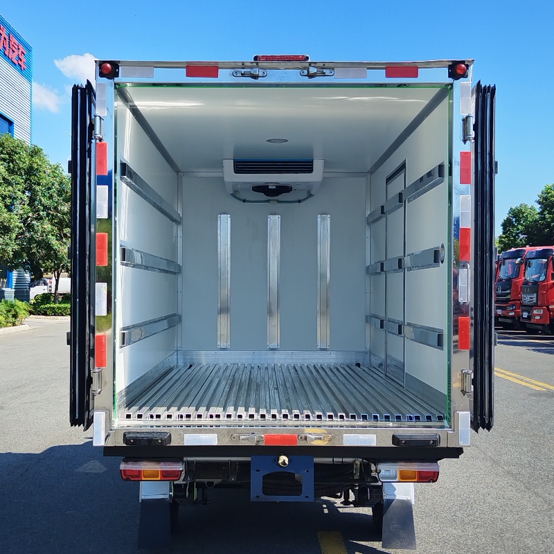 small refrigerated truck