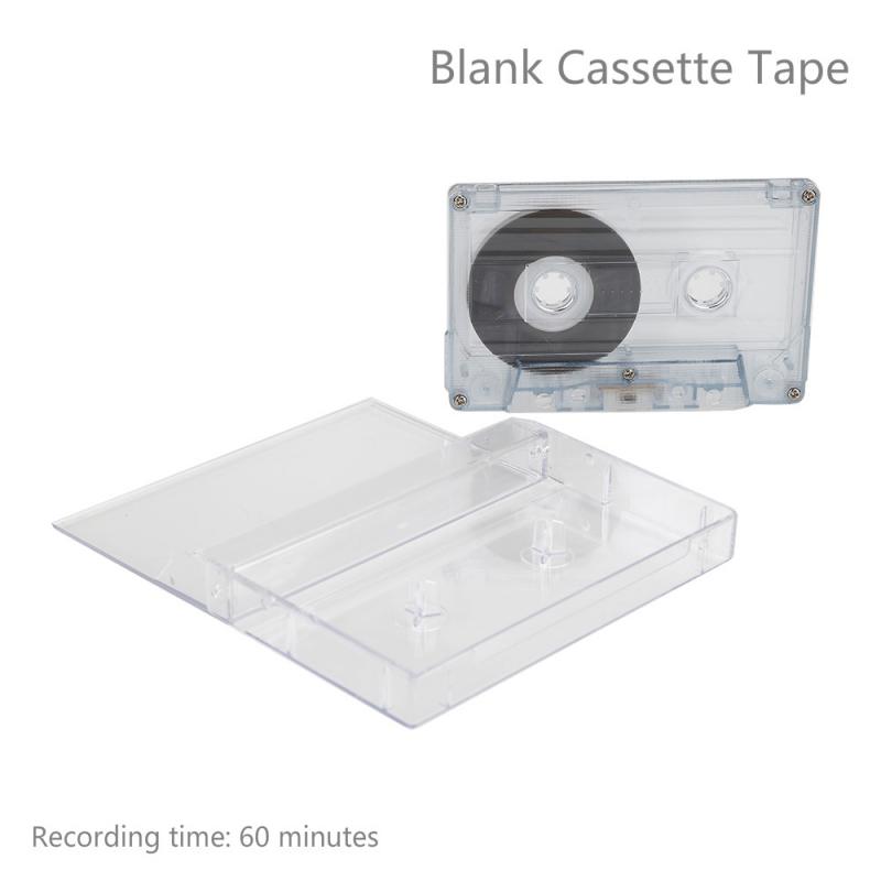 1PC Blank Record Tape Music Repeater Tape With 60 Minutes Magnetic Audio Tape Recording For Speech Music Recording