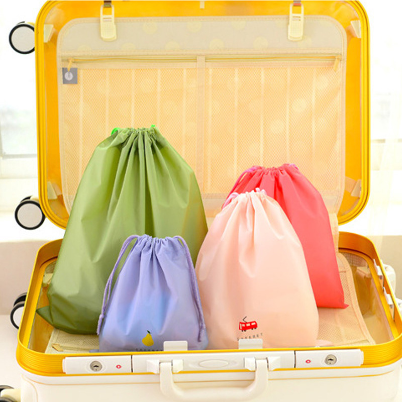 Waterproof Travel Organizer Multifunction Drawstring Makeup Bags Shoe Pocket Underwear Cosmetic Storage Bag Toiletry Wash Case