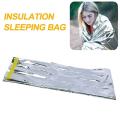Outdoor Emergency Sleeping Bag Waterproof Rescue Thermal Portable PE Survival Camping Travel Bags Reusable Emergency Blanket