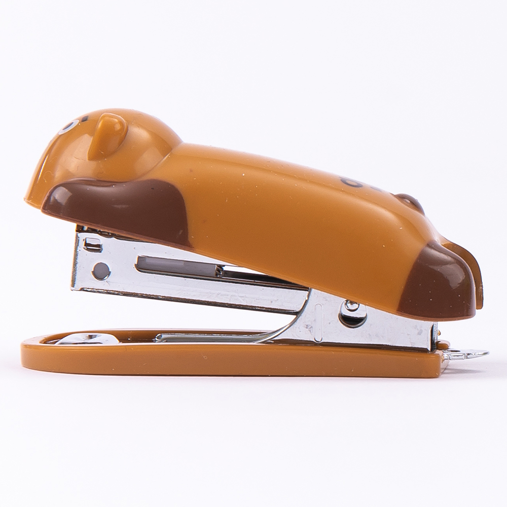 DELI Mini Stapler Animal Cartoon deli 0452 1 Set with staples cute stapler stationery office supply School accessories