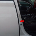 2X80Cm B Pillar Type Car Rubber Seal Strip Windproof Anti-Noise Dustproof EPDM Sealing Strips Car Styling For Auto Car Door Edge