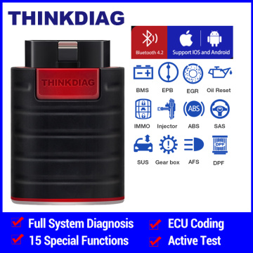 ThinkDiag obd2 all system Bluetooth Code Reader Scanner Andriod IOS diagnostic tool TPMS OIL reset service PK EasyDiag AP200