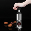 304 Stainless Steel Chestnut Cutter Tool with Labor-saving Automatic Spring, Nut Shell Peeler Nut Opener Chestnut Knife Opener