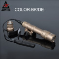 AIMTIS M600B Scout Light Tactical LED Mini Flashlight 20mm Picatinny Hunting Keymod Rail Mount Weapon light for Outdoor Sports