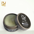 PURC Styling Hair Clay Refreshing Smell Natural Look Hair Styling Wax High Hold Low Shine For Men's Fashion Hair Styling Product