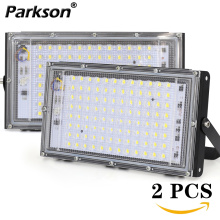 2Pcs/Lot 100W Wall Lamp LED Flood Light Outdoor AC 220V 230V IP65 2,835 Floodlight LED Aluminum Body Adjustable Spotlight