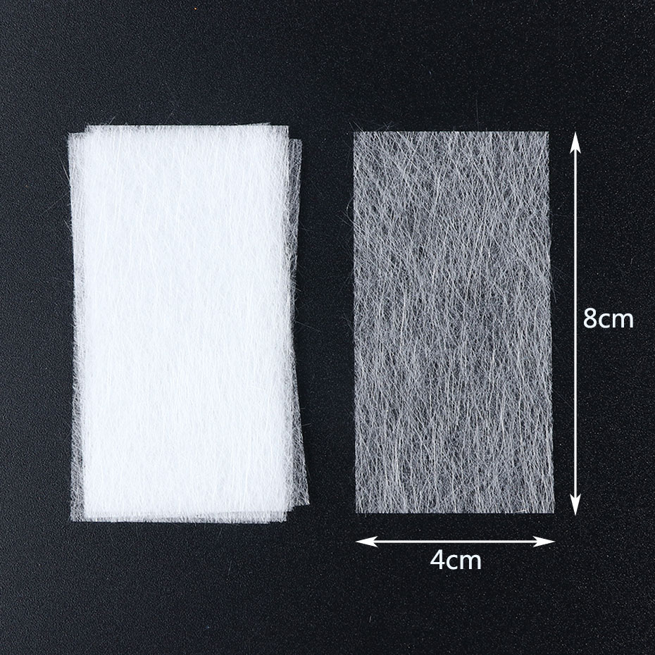 10pcs/Set Nail Extension Fiberglass Non-woven Silks Nail Form Building Tips Soft Lint-Free Cotton UV Gel Acrylic Tools LY1507