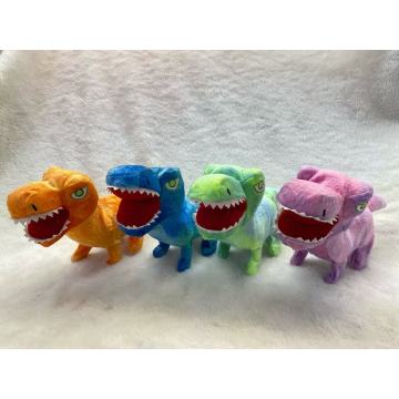 Short Hair Embossed IC Dino Robot Toy