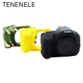 TENENELE For Canon EOS 600D 650D Camera Bags Soft Silicone Cases Color Rubber Cover Case For Canon 700D Protect Body Accessories