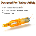 BIOMASER 20pcs Disposable Semi-Permanent Makeup Tattoo Cartridge Needle RM/RL/RS/M1 For Tattoo Machine Kit Tattoo Gun Supplies