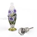 Vintage Perfume Metal Flower Empty Bottle Refillable Wedding Decor Gift 7ml