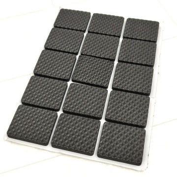 Black 1-24PCS Self Adhesive Furniture Leg Feet Rug Felt Pads Anti Slip Mat Bumper Damper For Chair Table Protector Hardware