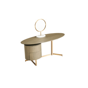 Prism Geometric Vanity with Floating Base