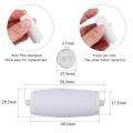 Extra/Regular Coarse Foot File Refill Roller /Hard Skin Remover Replacement Compatible With Electronic Pedicure for Amope