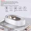 ABS + SUS304 Stainless Steel 45000Hz High Frequency Vibration Ultrasonic Cleaning Machine Jewelry Glasses Makeup Brush Cleaner