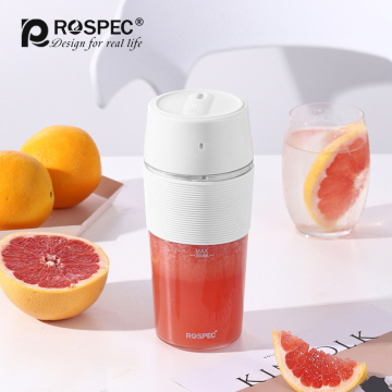 ROSPEC Portable Blender 7.4V USB Wireless Electric Fruit Mixer Cup Juicer Smoothie Maker BPA Free Food Processor