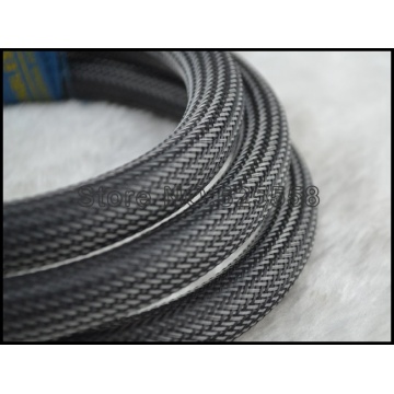 10M 16MM Nylon Sleeve Nylon Mesh Braided Sleeving For DIY Hifi power cable