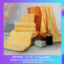 SEMAXE Luxury Bath Towel Set,2 Large Bath Towels,2 Hand Towels,4 Washcloths. Cotton Highly Absorbent Bathroom Towels (Pack of 8)