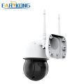 EARYKONG Outdoor Waterproof Wifi Camera Automatic TrackingPTZ Control Infrared Light And White Light Home Surveilance IP Camera