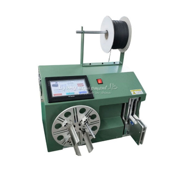 40-80 cable coil Wire Winder Automatic Coil winding binding machine middle touch screen for bind wire diametre