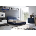 Blue Leather Luxury Bed