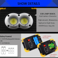 20W LED Work Light Portable Cob Lantern Searchlight With 18650 Rechargeable Battery Handheld Spotlight Hunting lamp for camping