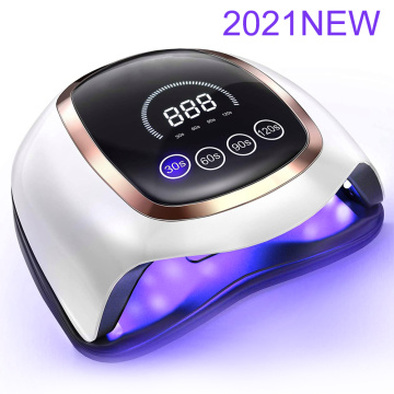 Upgraded Nails Lamp With Smart Touch Button And 4 Timers UV LED Lamp Nail Dryers For All Gels Fast Curing Speed Manicure Tools