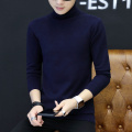 Winter Warm Turtleneck Sweater Men Fashion Solid Knitted Mens Sweaters 2020 Casual Male Double Collar Slim Fit Pullover